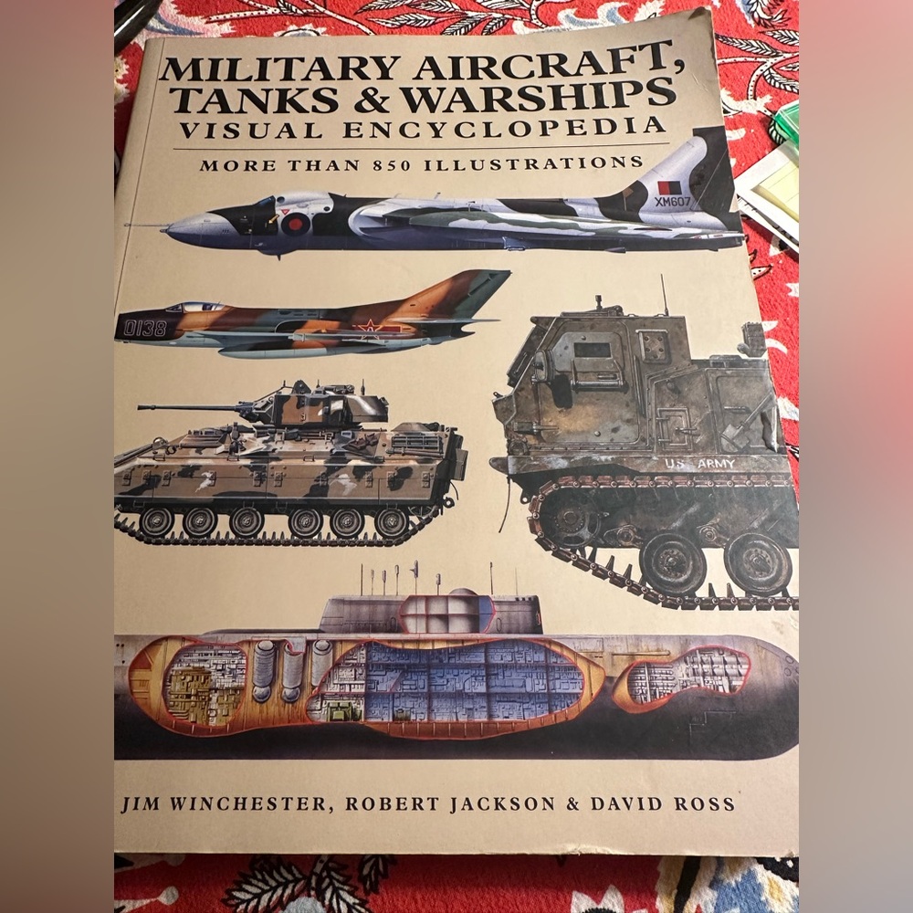 Military aircraft tanks and warships visual encyclopedia
